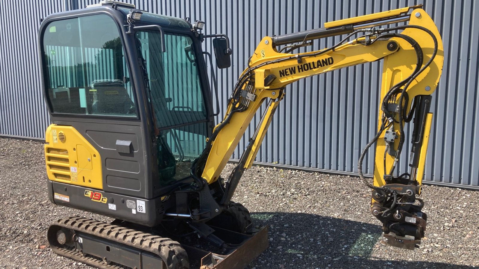 Bagger typu New Holland E19C, Gebrauchtmaschine v Glamsbjerg (Obrázek 4)