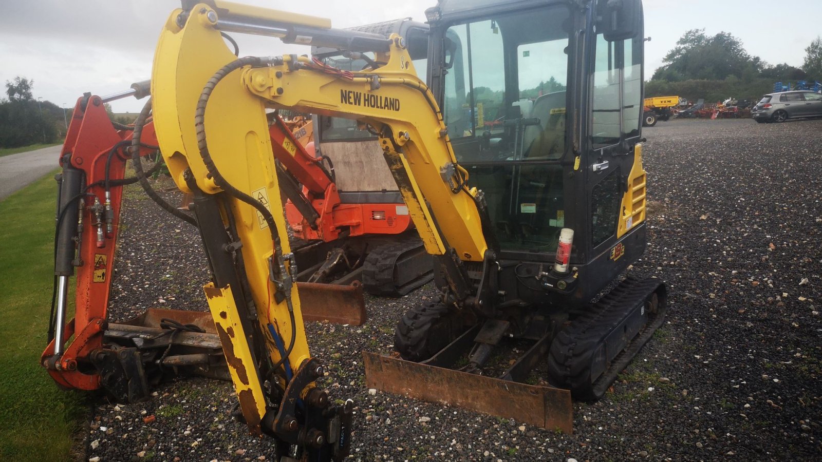 Bagger del tipo New Holland E19C, Gebrauchtmaschine en Glamsbjerg (Imagen 2)