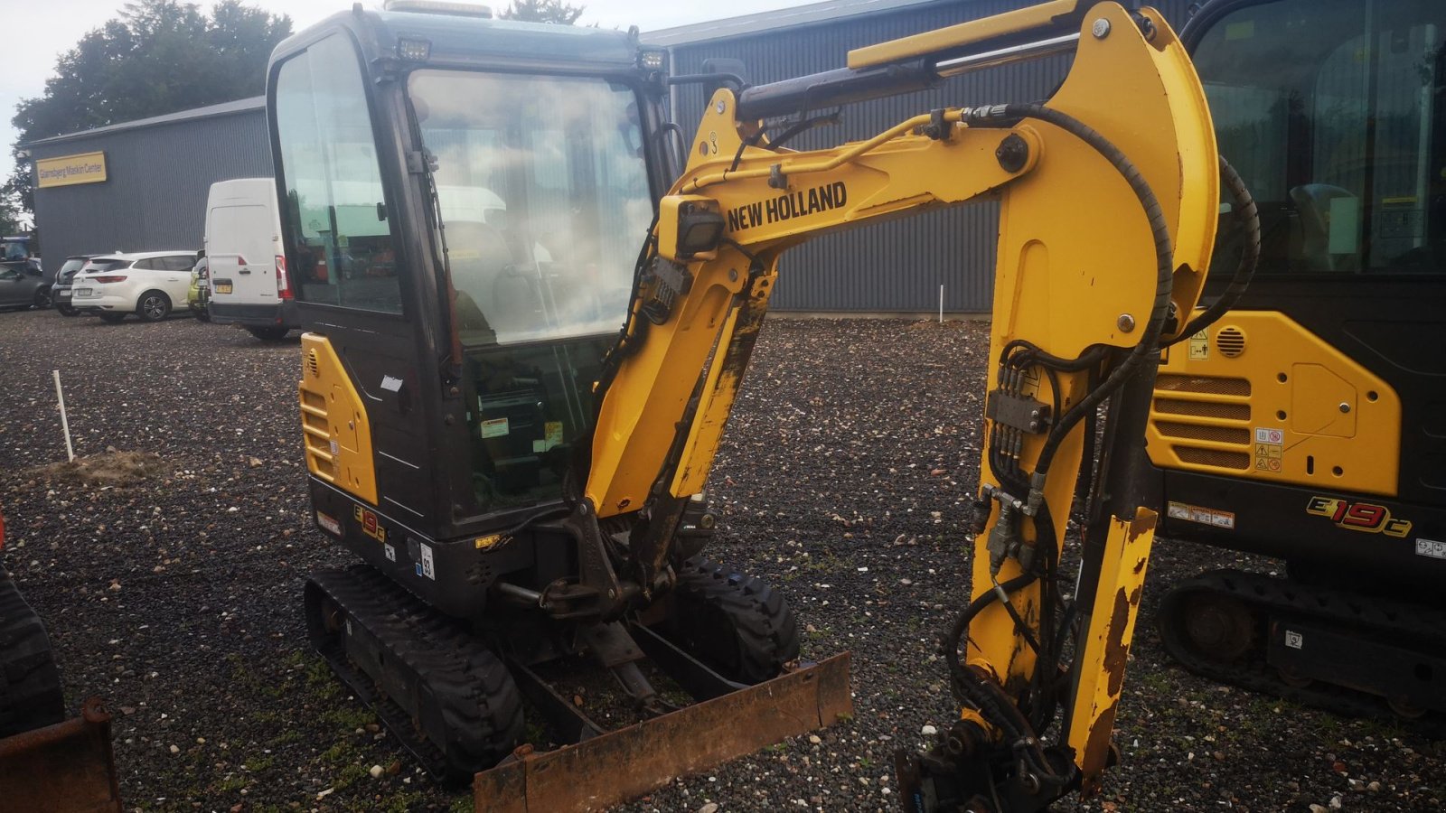 Bagger del tipo New Holland E19C, Gebrauchtmaschine en Glamsbjerg (Imagen 1)