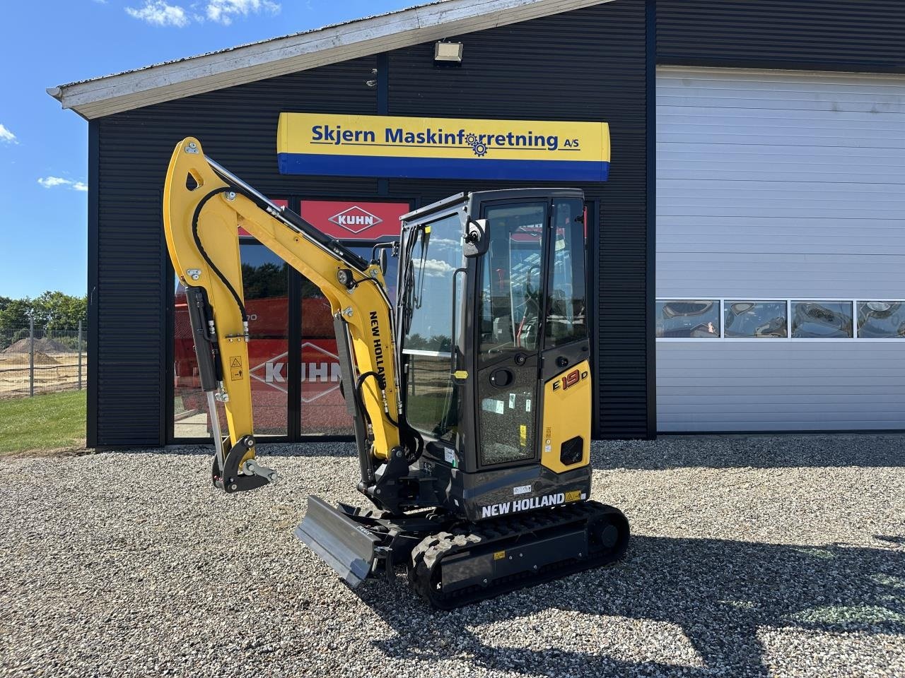 Bagger typu New Holland E19D CAB-AG, Gebrauchtmaschine v Skjern (Obrázek 1)