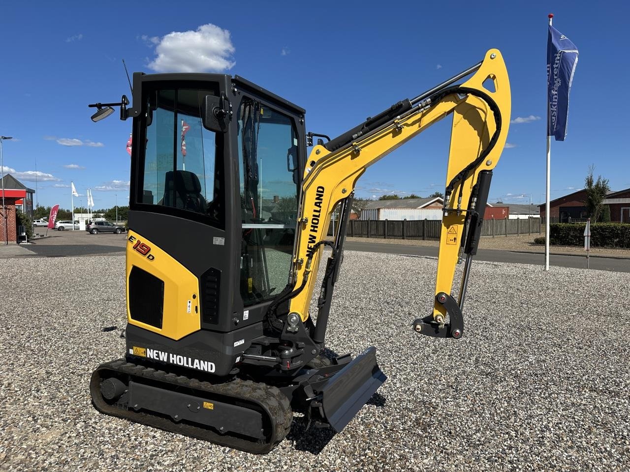 Bagger typu New Holland E19D CAB-AG, Gebrauchtmaschine v Skjern (Obrázek 3)