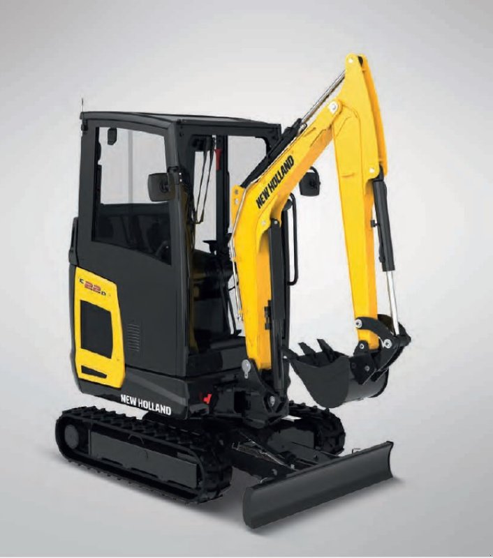 Bagger of the type New Holland E22D CAB AG, Gebrauchtmaschine in Hadsten (Picture 1)
