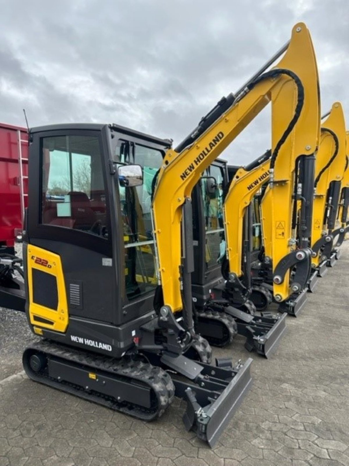 Bagger του τύπου New Holland E22D CAB AG, Gebrauchtmaschine σε Hadsten (Φωτογραφία 1)