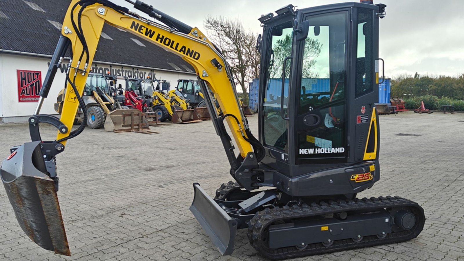 Bagger a típus New Holland E25D, Gebrauchtmaschine ekkor: Vrå (Kép 7)