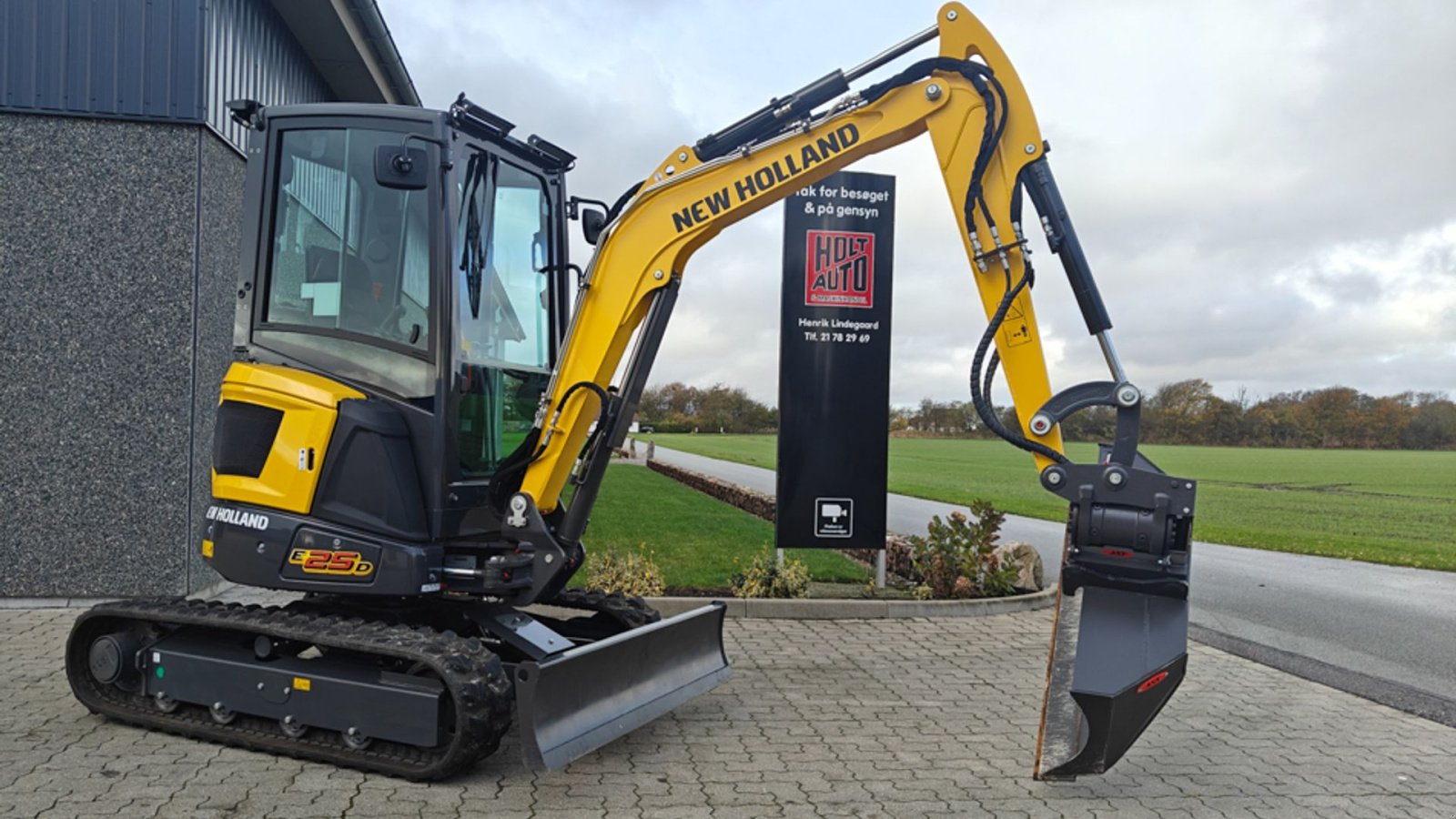 Bagger a típus New Holland E25D, Gebrauchtmaschine ekkor: Vrå (Kép 1)