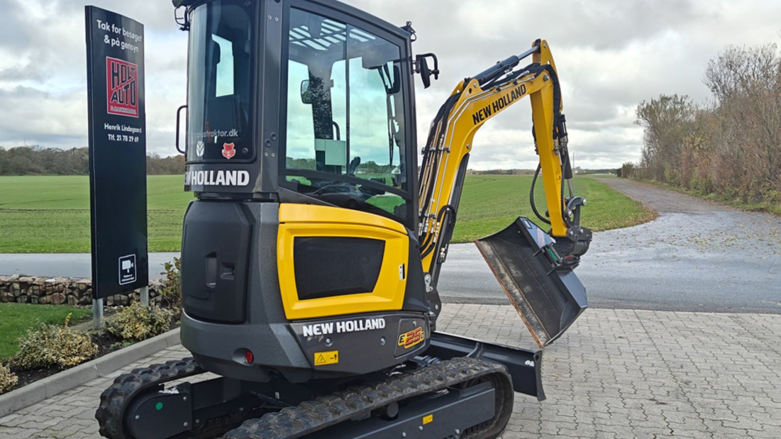 Bagger a típus New Holland E25D, Gebrauchtmaschine ekkor: Vrå (Kép 3)