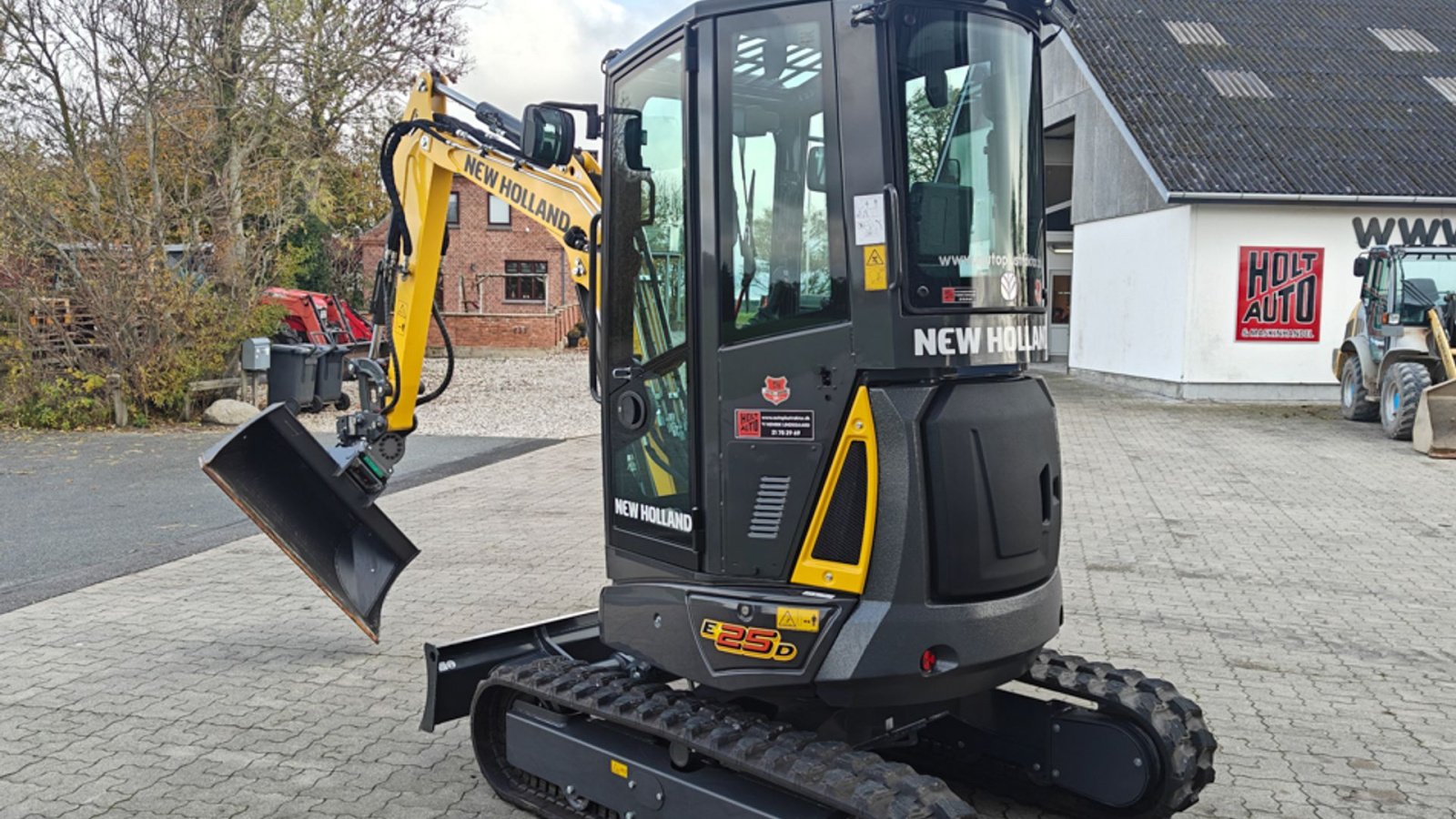 Bagger des Typs New Holland E25D, Gebrauchtmaschine in Vrå (Bild 5)