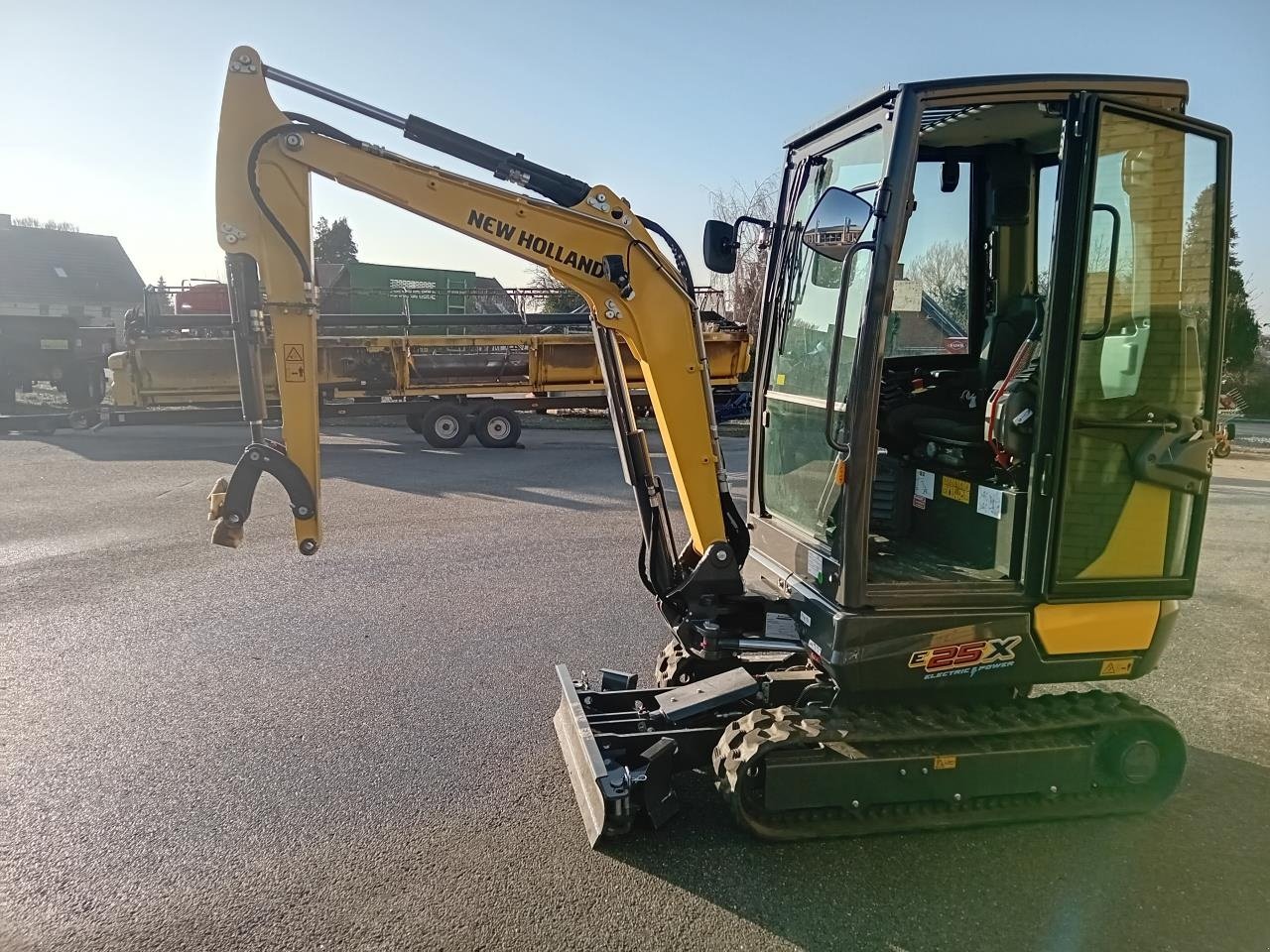Bagger typu New Holland E25X ROLL-BAR, Gebrauchtmaschine w Maribo (Zdjęcie 5)