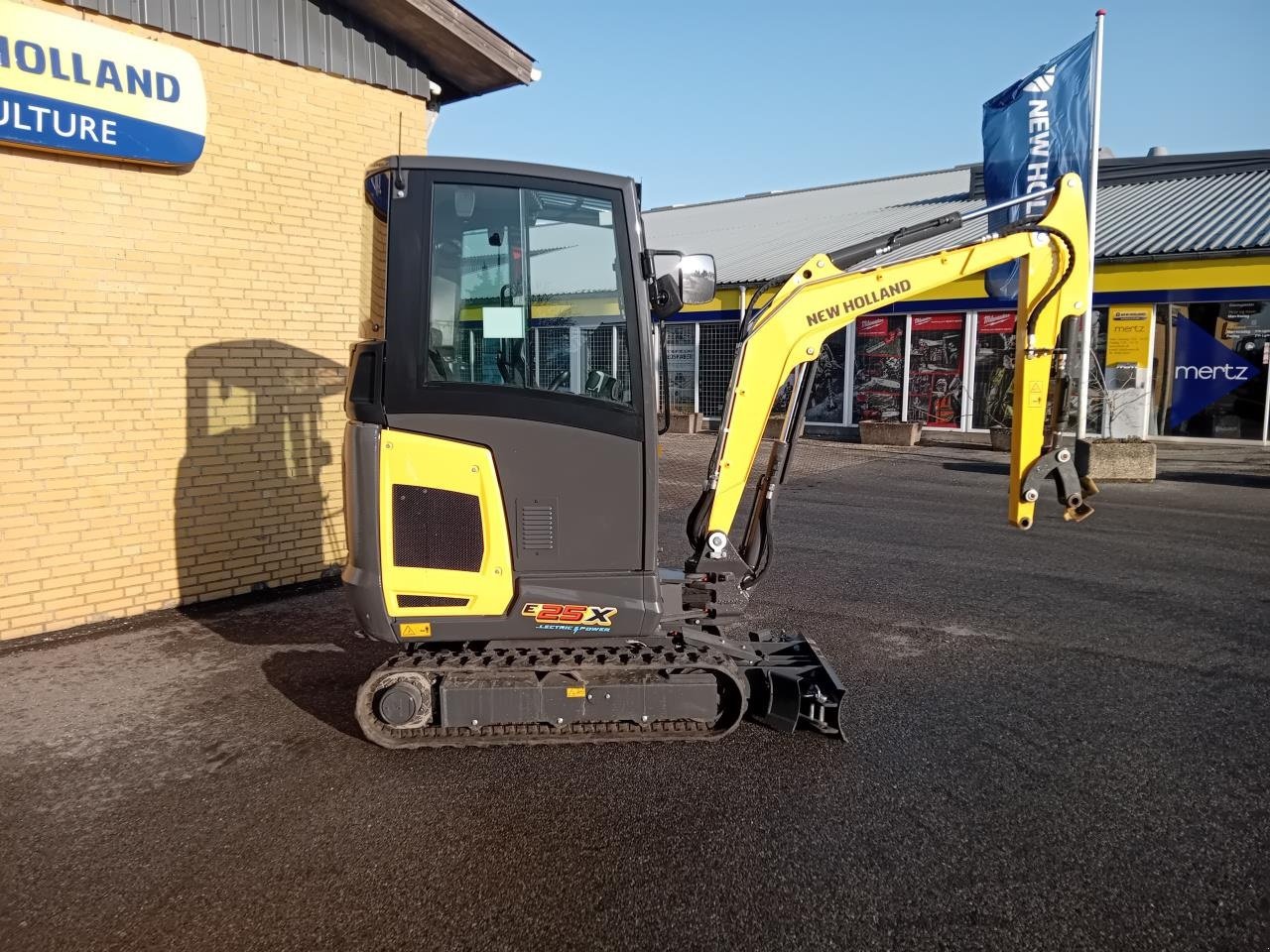 Bagger typu New Holland E25X ROLL-BAR, Gebrauchtmaschine w Maribo (Zdjęcie 2)