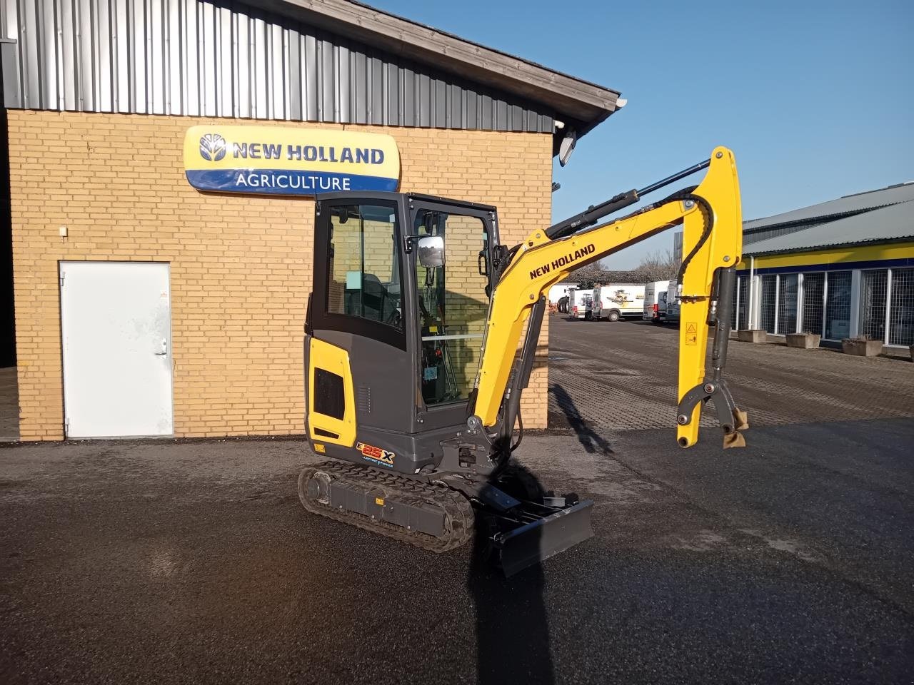 Bagger typu New Holland E25X ROLL-BAR, Gebrauchtmaschine w Maribo (Zdjęcie 1)