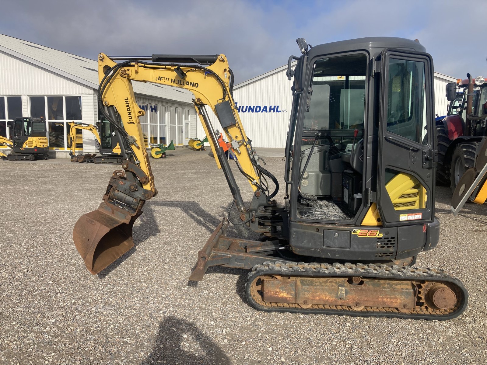 Bagger типа New Holland E26C CAB mini, Gebrauchtmaschine в Thisted (Фотография 5)