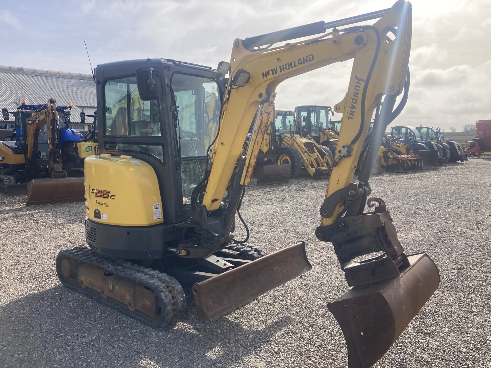 Bagger типа New Holland E26C CAB mini, Gebrauchtmaschine в Thisted (Фотография 1)