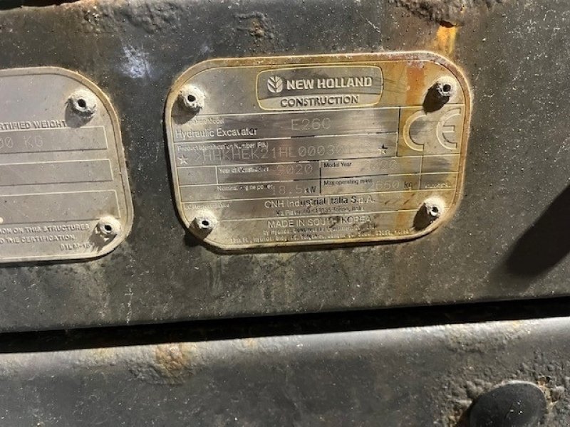 Bagger del tipo New Holland E26C CAB mini, Gebrauchtmaschine In Thisted (Immagine 8)
