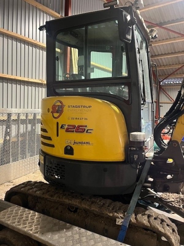 Bagger del tipo New Holland E26C CAB mini, Gebrauchtmaschine In Thisted (Immagine 1)