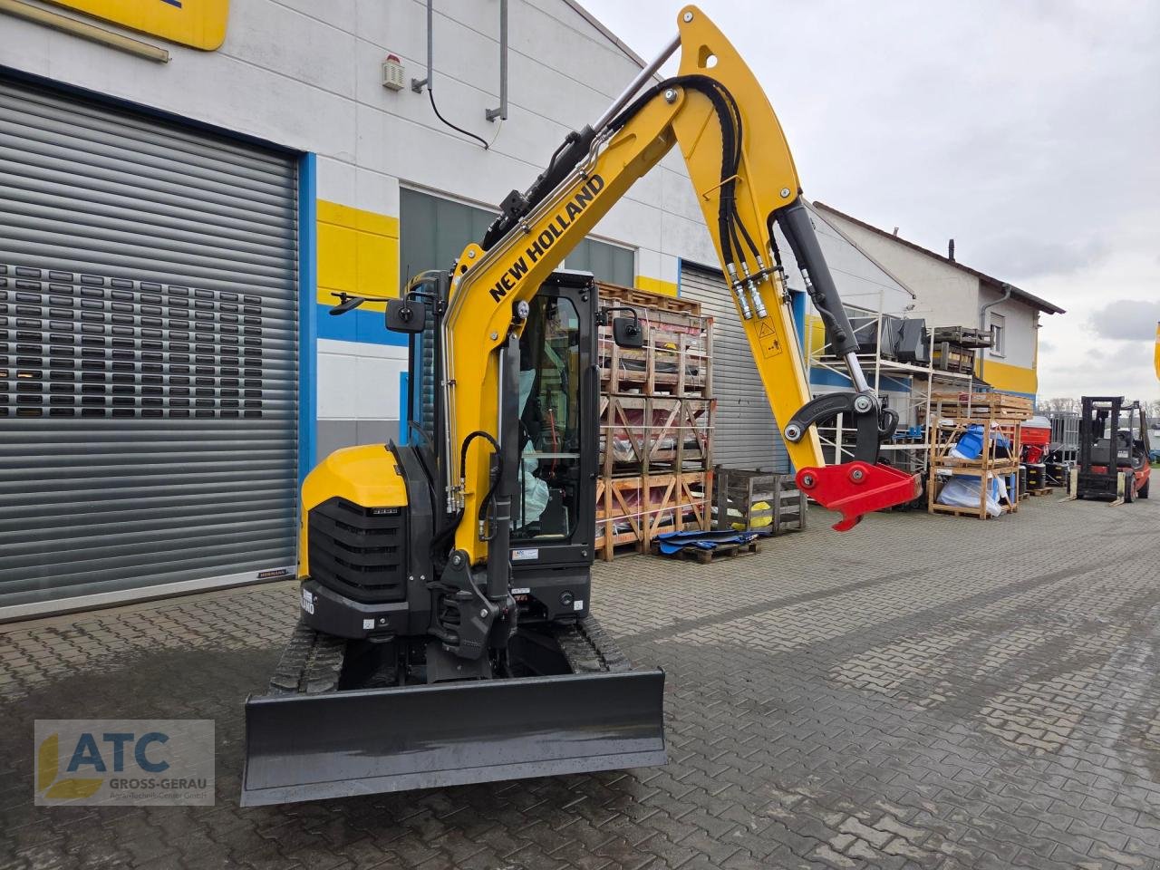 Bagger Türe ait New Holland E38D, Neumaschine içinde Groß-Gerau (resim 2)