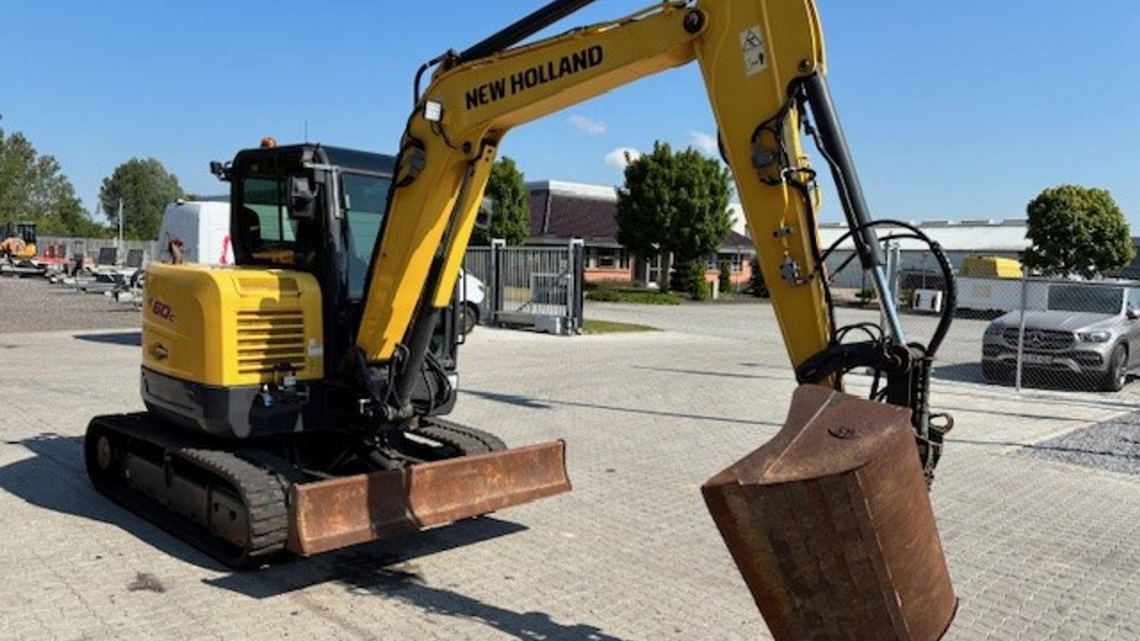Bagger a típus New Holland E60C, Gebrauchtmaschine ekkor: Nørresundby (Kép 4)