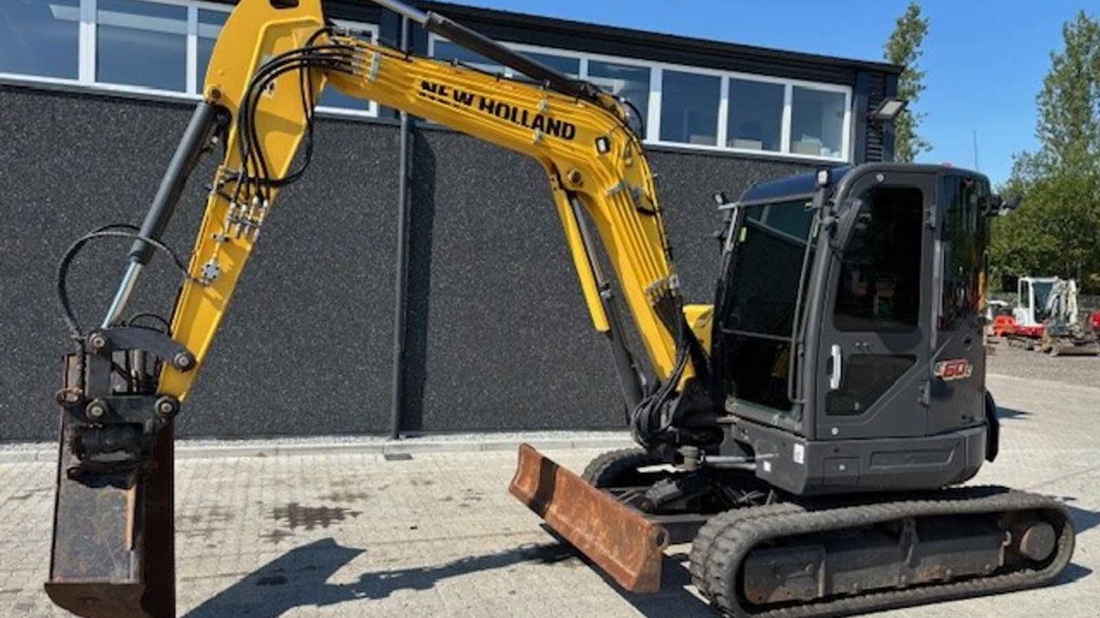 Bagger a típus New Holland E60C, Gebrauchtmaschine ekkor: Nørresundby (Kép 8)