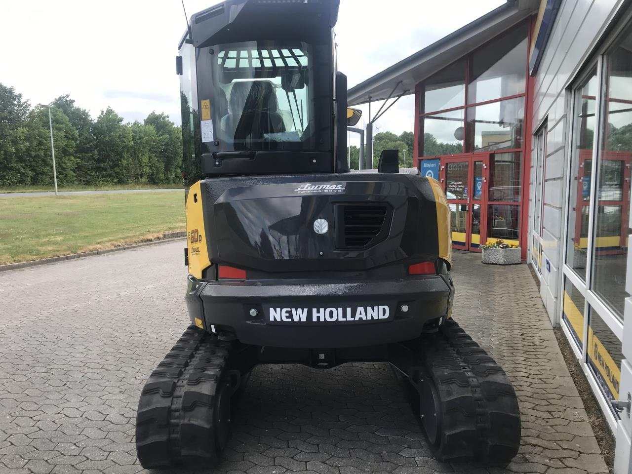 Bagger des Typs New Holland E60D minigraver, Gebrauchtmaschine in Viborg (Bild 3)
