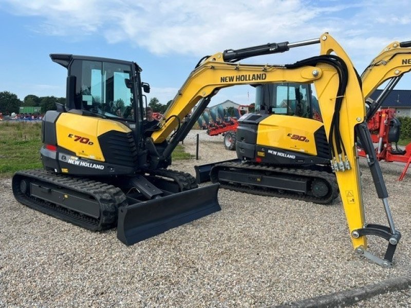 Bagger του τύπου New Holland E70D GRAVMASKINE, Gebrauchtmaschine σε Rødding (Φωτογραφία 2)