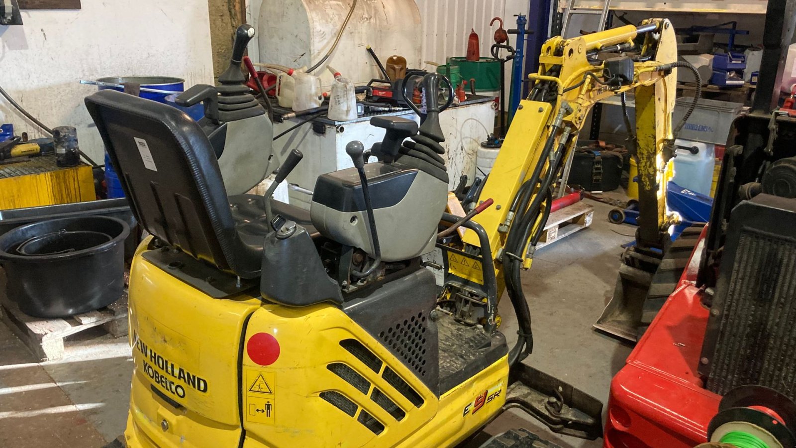 Bagger van het type New Holland E9 SR, Gebrauchtmaschine in Skive (Foto 3)