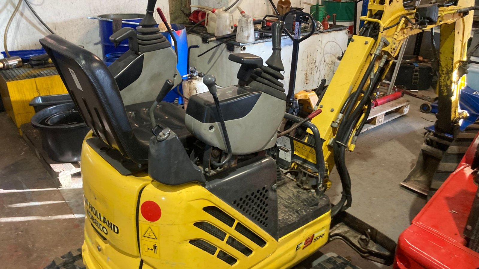 Bagger van het type New Holland E9 SR, Gebrauchtmaschine in Skive (Foto 2)