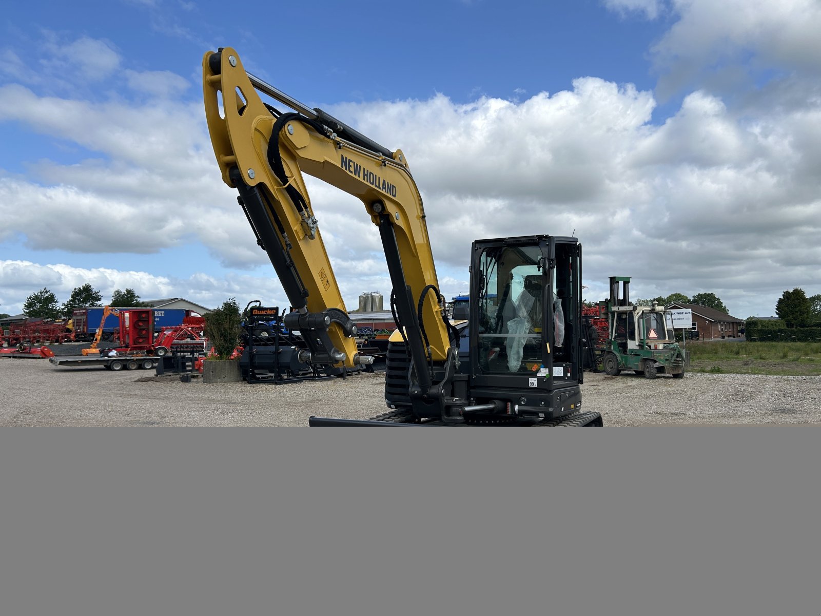 Bagger of the type New Holland E90 CAB, Gebrauchtmaschine in Rødding (Picture 6)