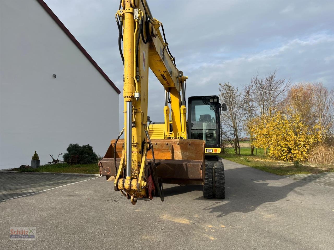 Bagger of the type New Holland MH 5.6 inkl. Grabenlöffel, Tieflöffel, Gebrauchtmaschine in Schierling (Picture 8)