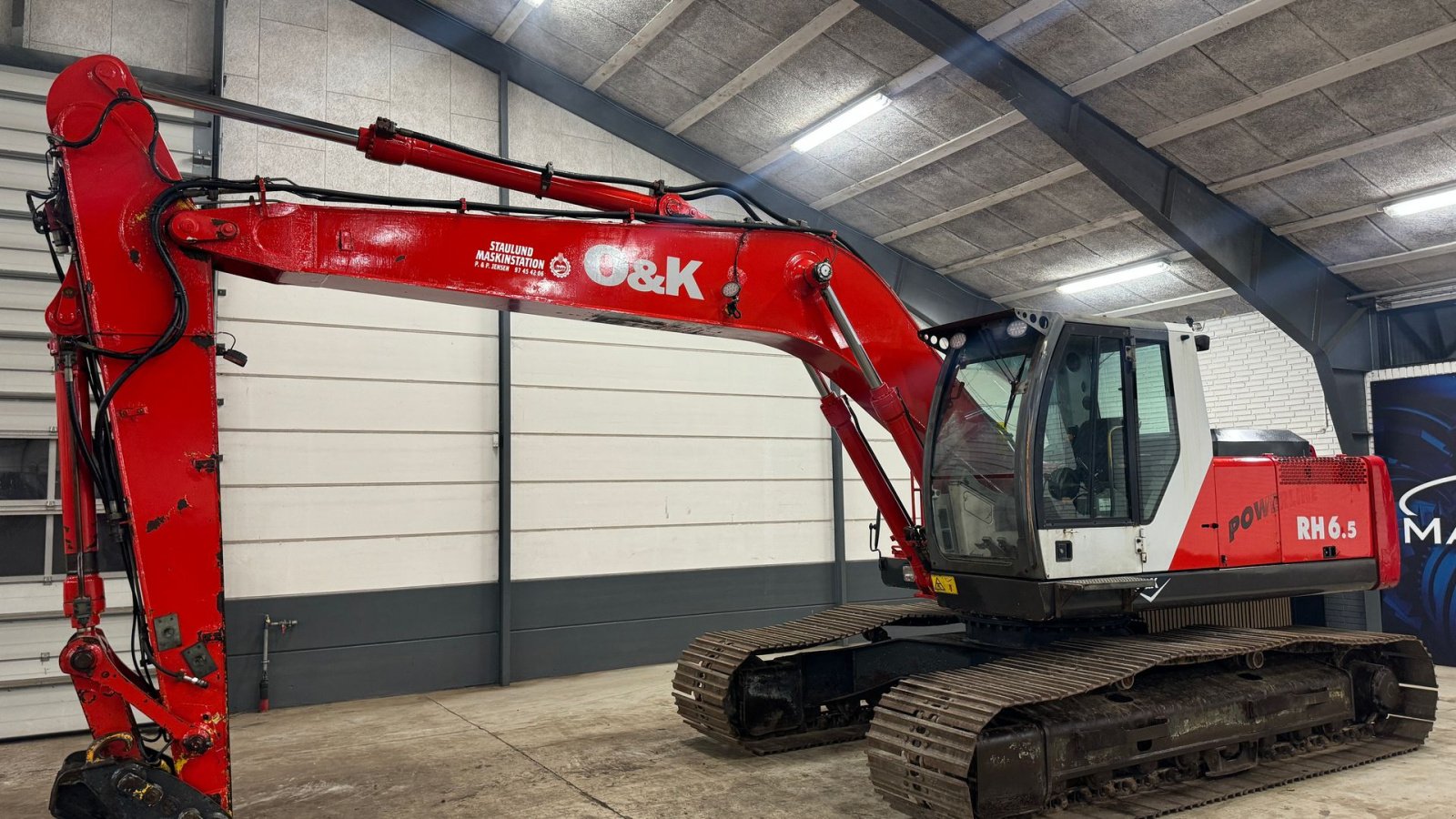 Bagger typu O&K Powerline RH6,5 RH 6,5, Gebrauchtmaschine v Haderup (Obrázek 8)