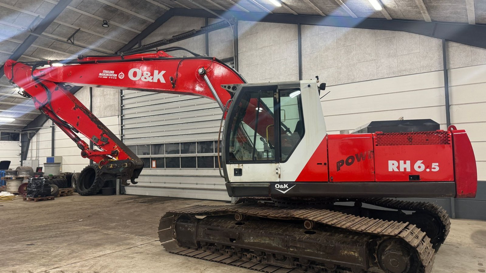 Bagger typu O&K Powerline RH6,5 RH 6,5, Gebrauchtmaschine v Haderup (Obrázek 2)