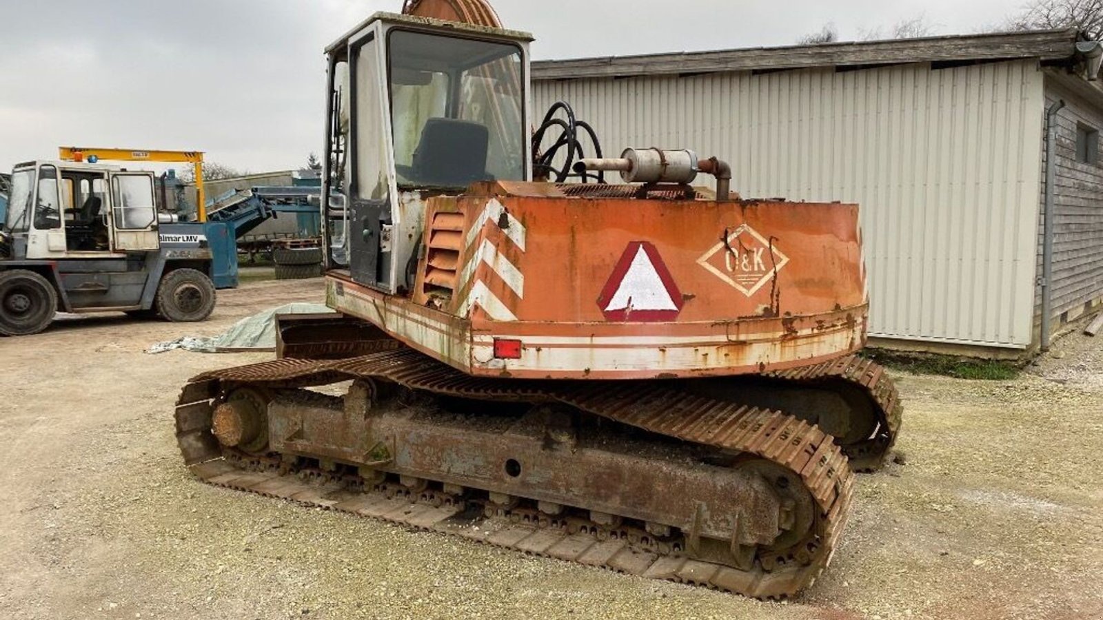 Bagger du type O&K RH4 LC 1983, Gebrauchtmaschine en Rødovre (Photo 4)