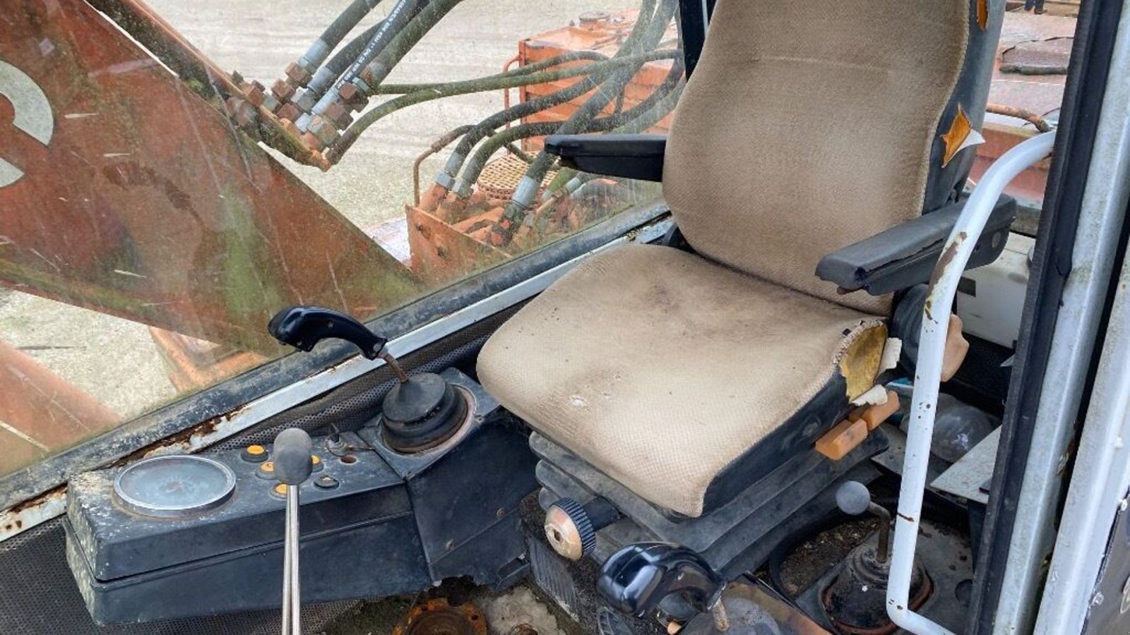 Bagger du type O&K RH4 LC 1983, Gebrauchtmaschine en Rødovre (Photo 5)