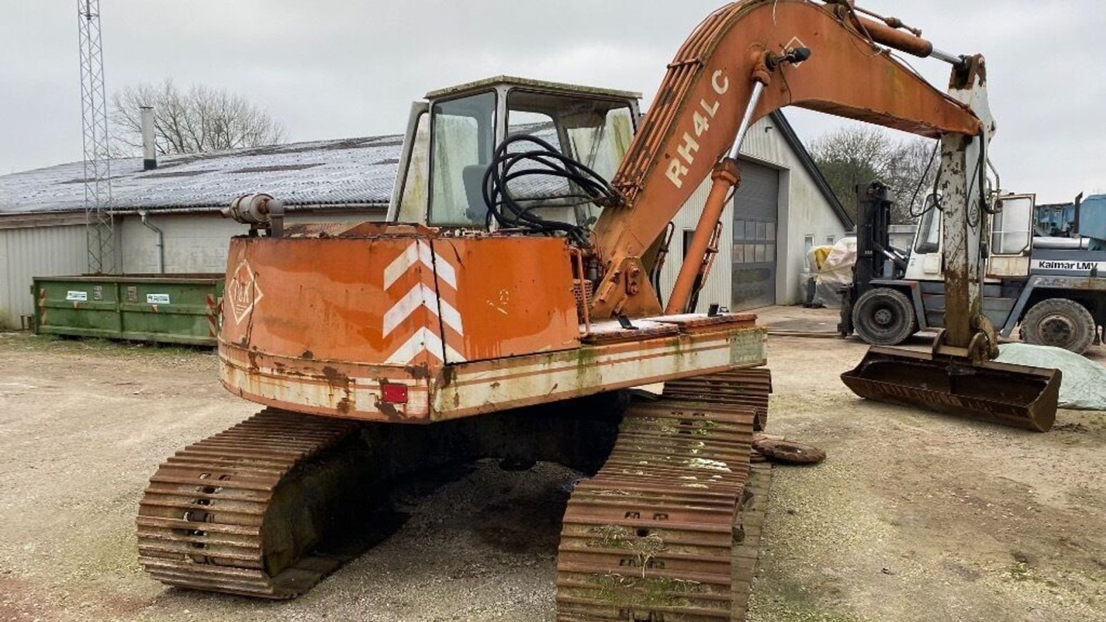 Bagger du type O&K RH4 LC 1983, Gebrauchtmaschine en Rødovre (Photo 3)