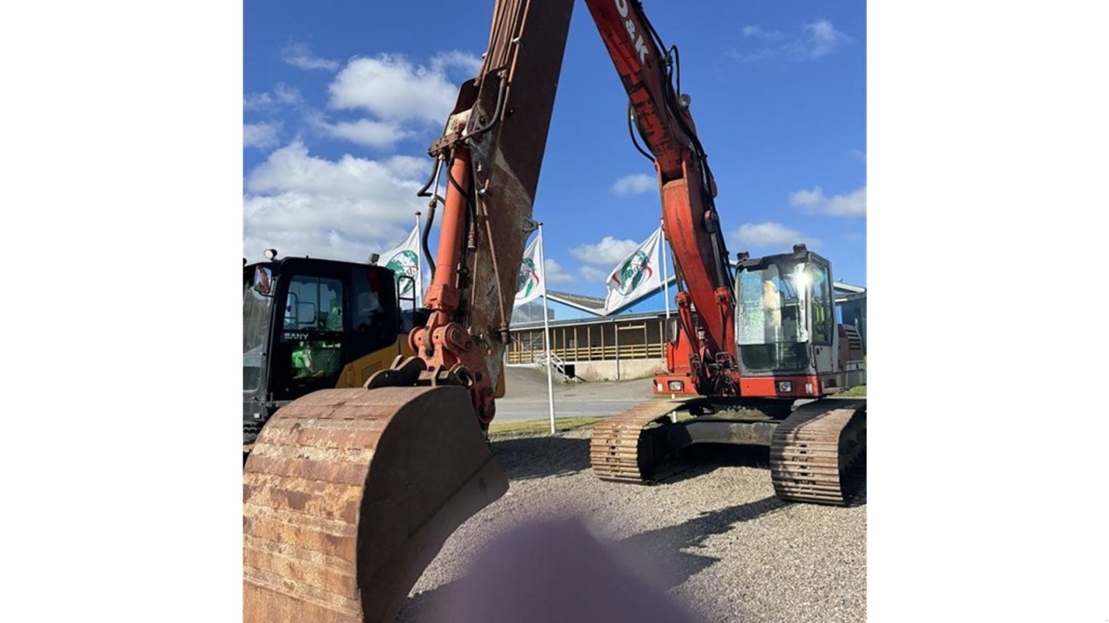Bagger tip O&K RH8 med langarm, Gebrauchtmaschine in Ringe (Poză 13)