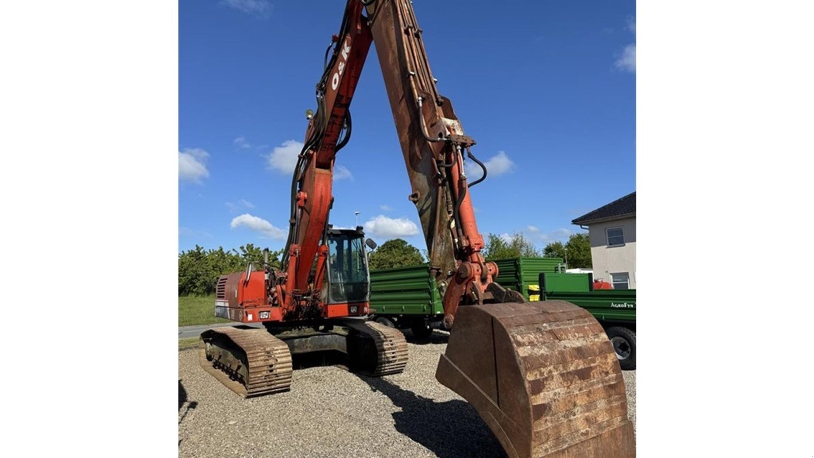 Bagger tip O&K RH8 med langarm, Gebrauchtmaschine in Ringe (Poză 18)