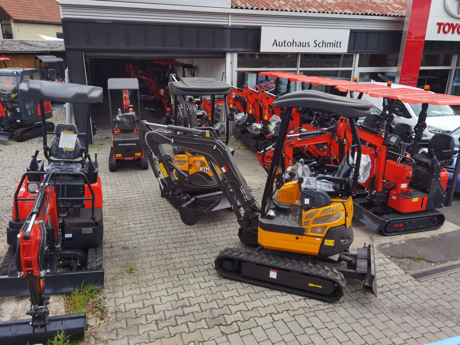 Bagger του τύπου Rhinoceros XN  12-06, Neumaschine σε Sommerach (Φωτογραφία 10)