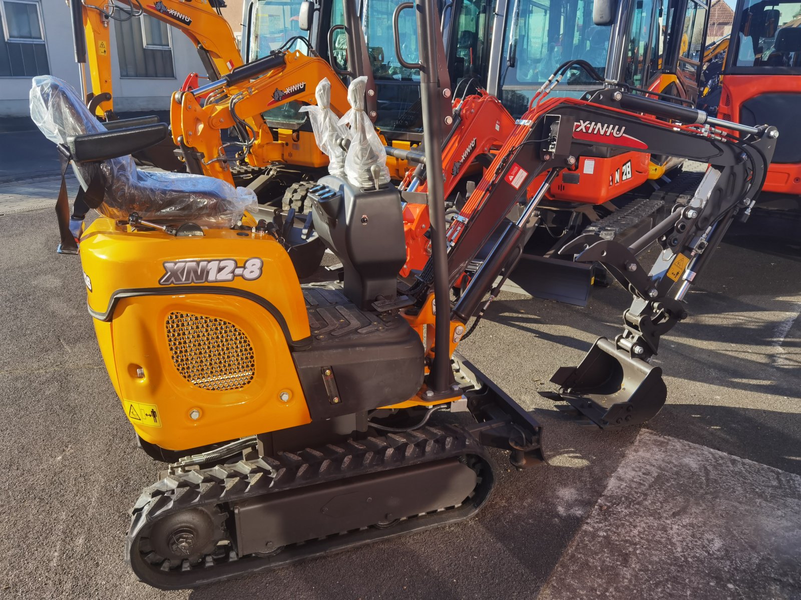 Bagger του τύπου Rhinoceros XN  12-06, Neumaschine σε Sommerach (Φωτογραφία 15)