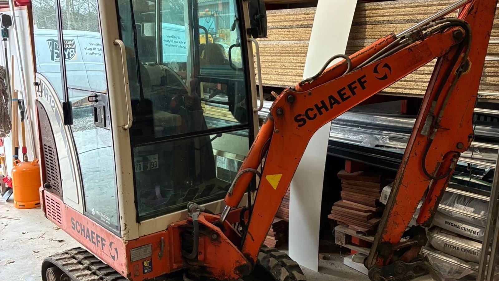 Bagger от тип Schaeff HR12, Gebrauchtmaschine в Gjerlev J. (Снимка 1)