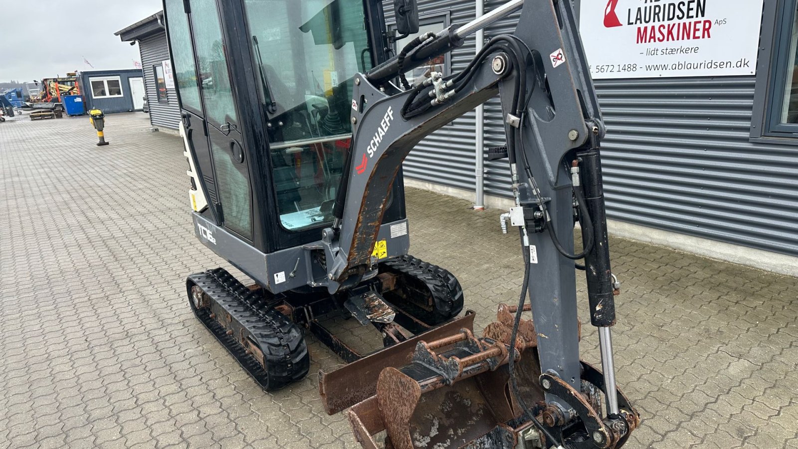 Bagger типа Schaeff TC16 2, Gebrauchtmaschine в Rønnede (Фотография 5)