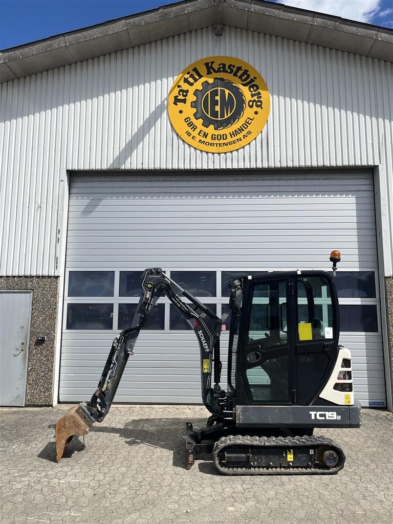 Bagger des Typs Schaeff TC19.2 MED UDSKUDSARM, Gebrauchtmaschine in Havndal (Bild 1)