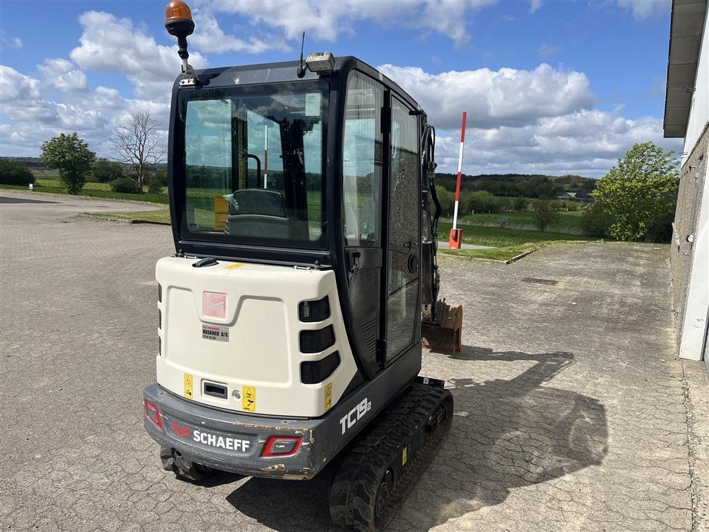 Bagger des Typs Schaeff TC19.2 MED UDSKUDSARM, Gebrauchtmaschine in Havndal (Bild 4)