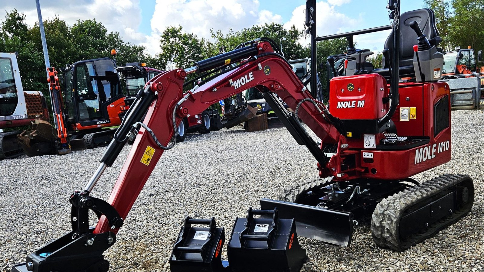 Bagger of the type Sonstige M10 / Yanmar motor / fabriksny med skovle, Gebrauchtmaschine in Arden (Picture 3)