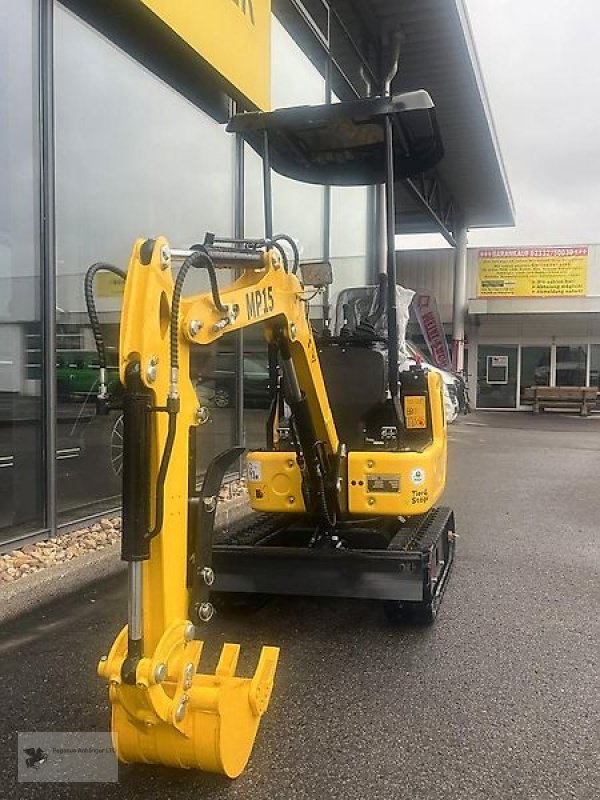 Bagger Türe ait Sonstige MP15 Minibagger Kompaktbagger Neu Euro Steuerung, Gebrauchtmaschine içinde Gevelsberg (resim 2)
