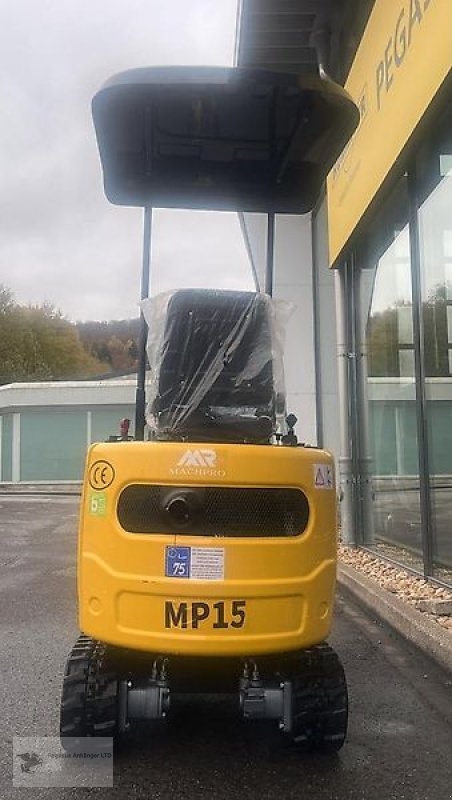 Bagger Türe ait Sonstige MP15 Minibagger Kompaktbagger Neu Euro Steuerung, Gebrauchtmaschine içinde Gevelsberg (resim 4)