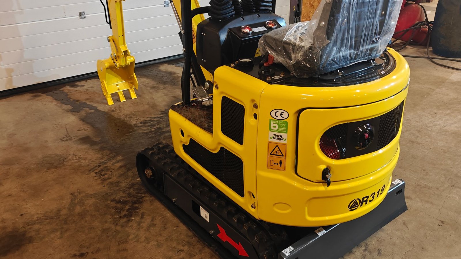 Bagger del tipo Sonstige R319, Gebrauchtmaschine In Vejen (Immagine 4)