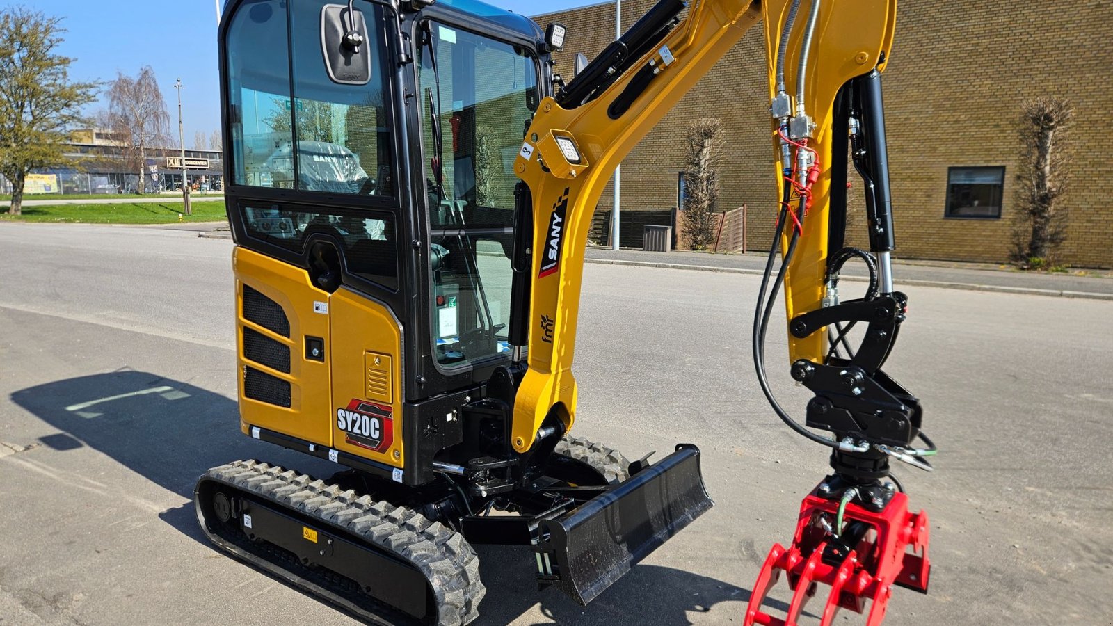 Bagger typu Sonstige SY 20 C, Gebrauchtmaschine w Nykøbing Falster (Zdjęcie 1)