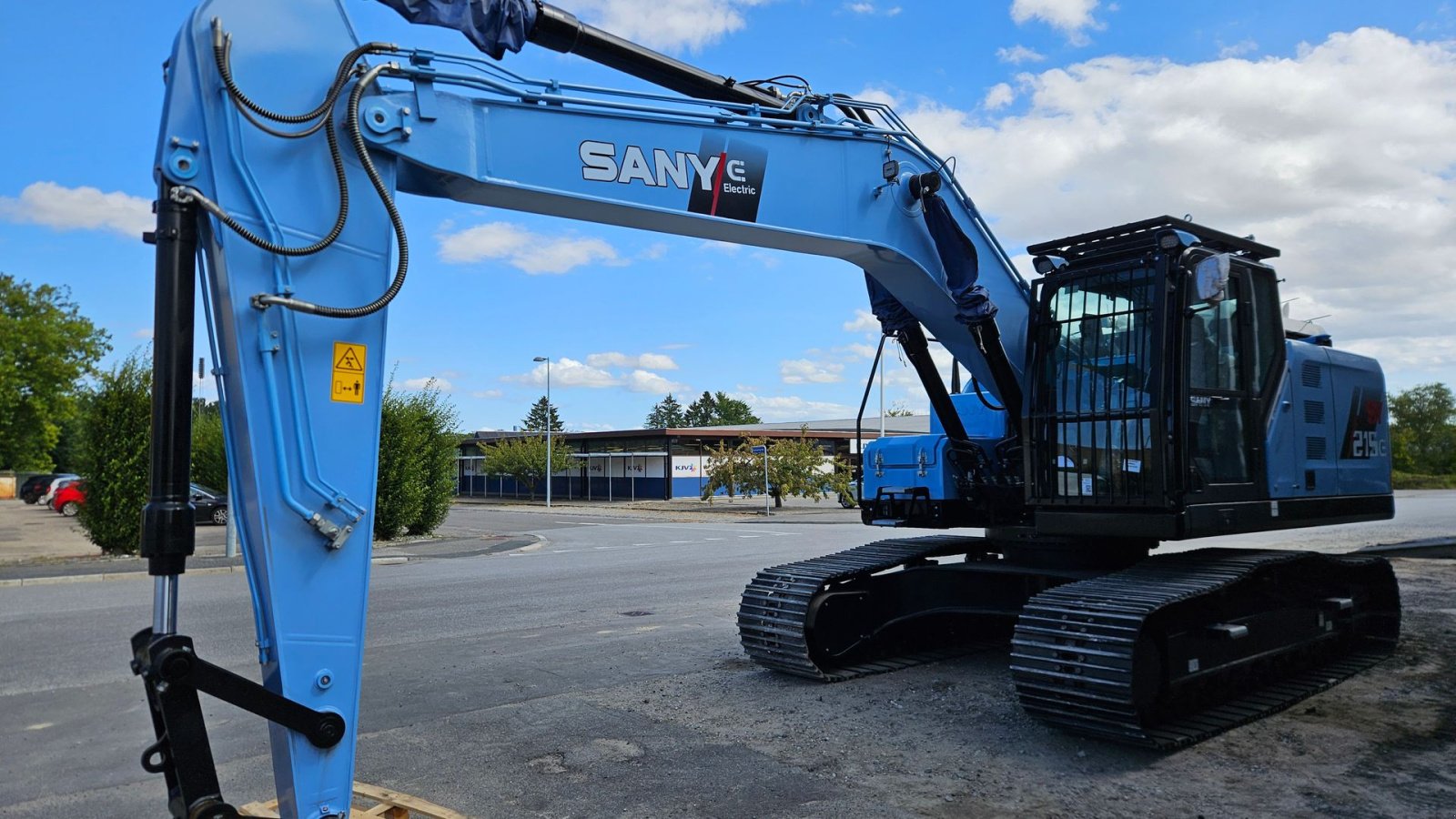 Bagger типа Sonstige SY 215 E Elektrisk, Gebrauchtmaschine в Nykøbing Falster (Фотография 1)