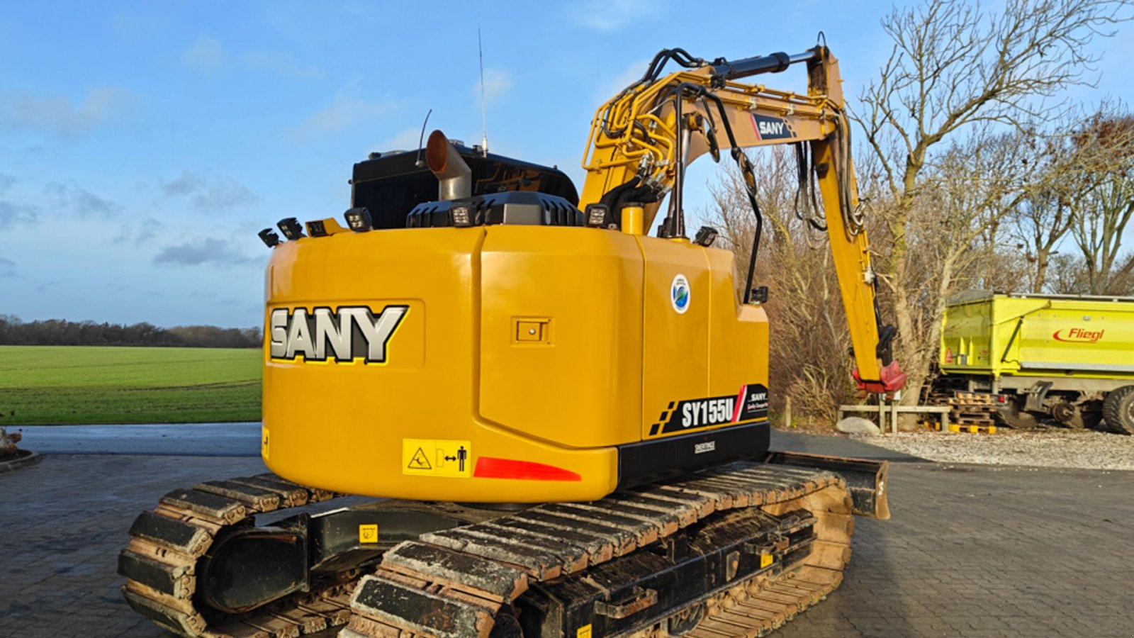 Bagger Türe ait Sonstige SY155U, Gebrauchtmaschine içinde Vrå (resim 4)