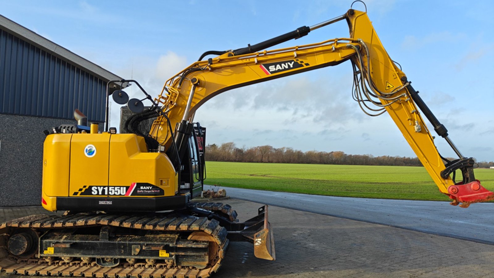 Bagger Türe ait Sonstige SY155U, Gebrauchtmaschine içinde Vrå (resim 2)