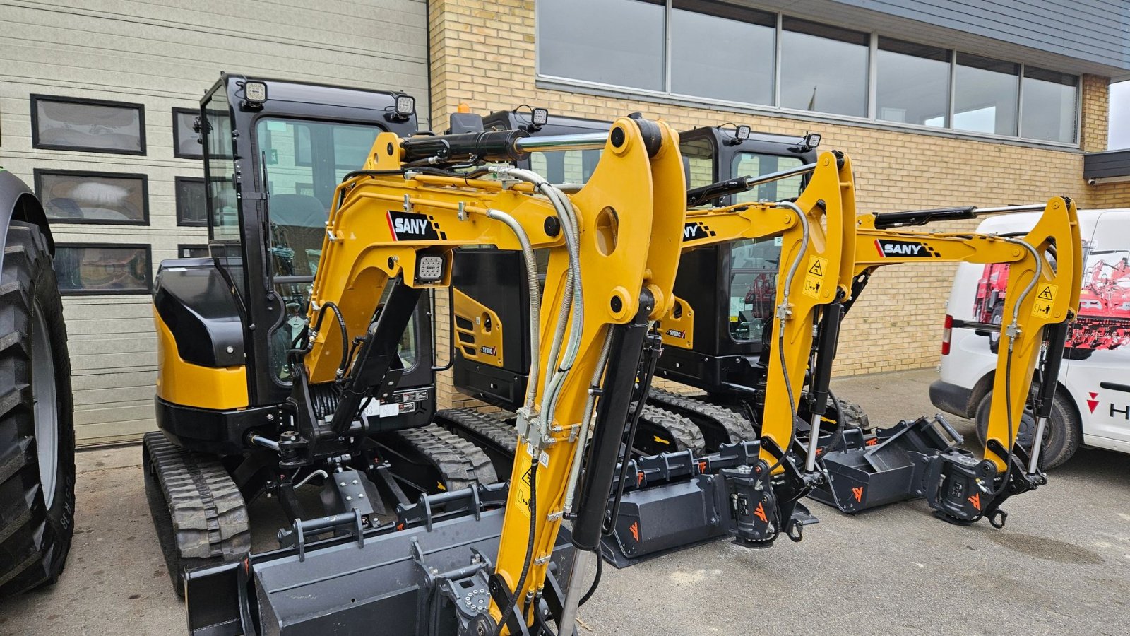 Bagger типа Sonstige SY18C, Gebrauchtmaschine в Nykøbing Falster (Фотография 5)