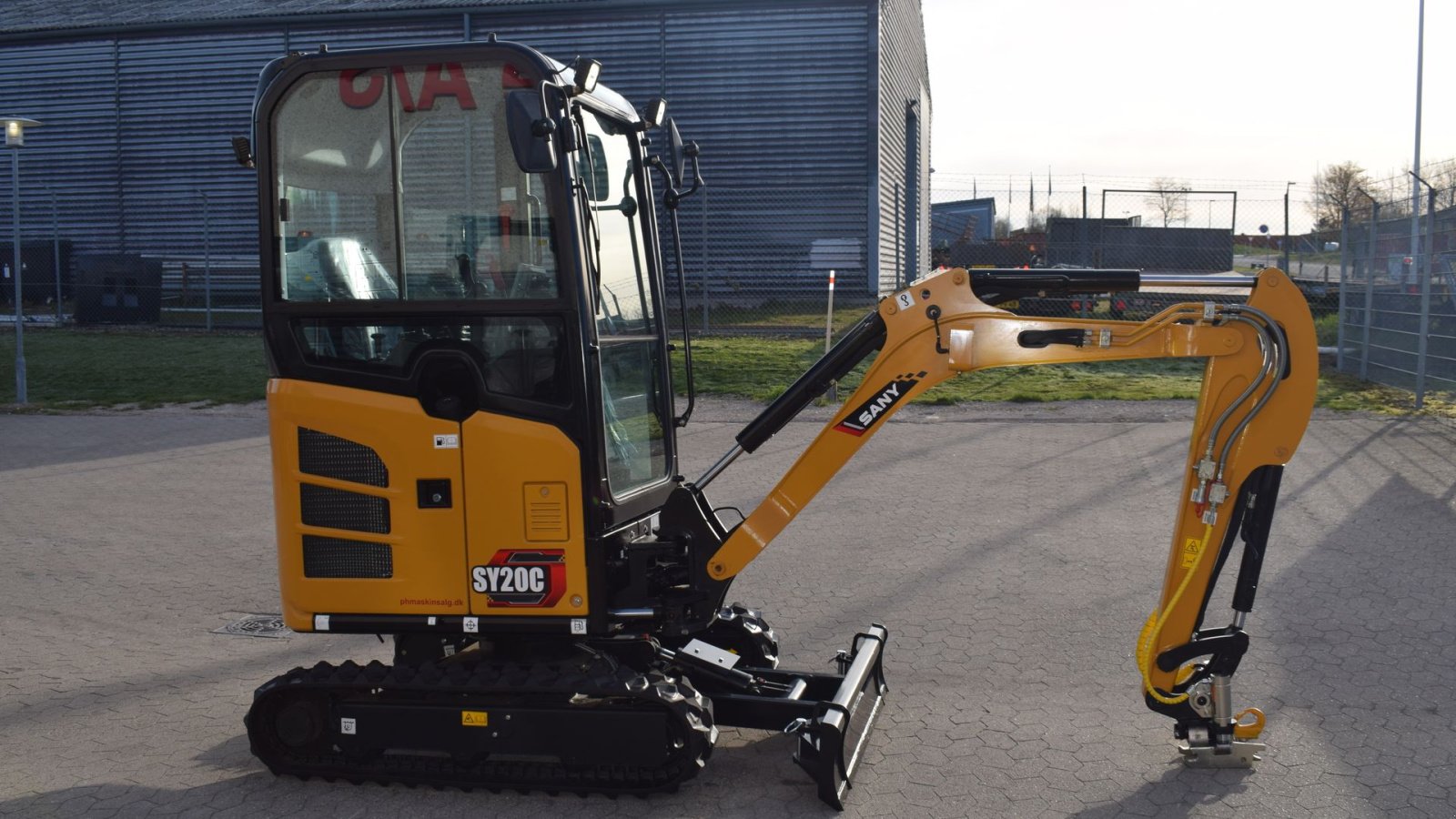 Bagger Türe ait Sonstige SY20C, Gebrauchtmaschine içinde Fredensborg (resim 4)